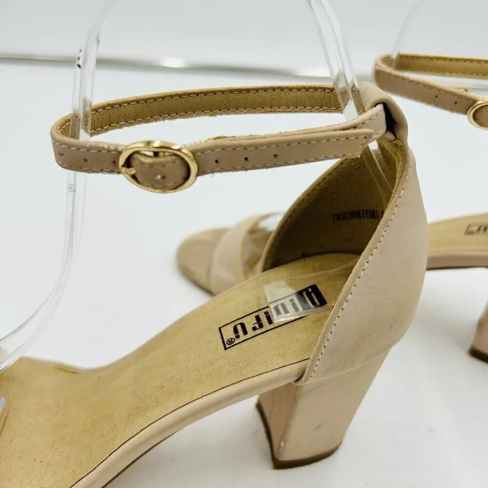 Didifu Womens Nude Tan 3